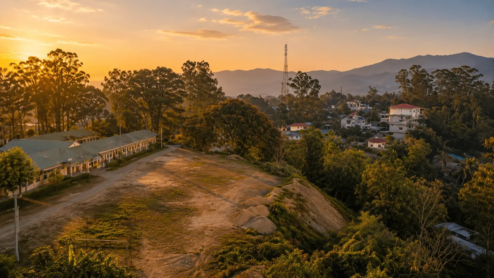 Haflong hill setting