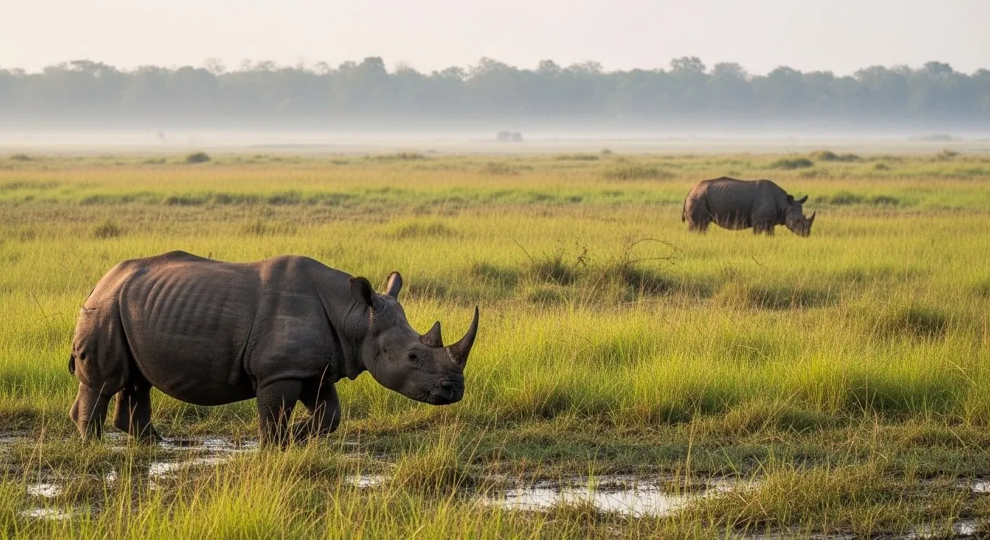 Kaziranga National Park landscape