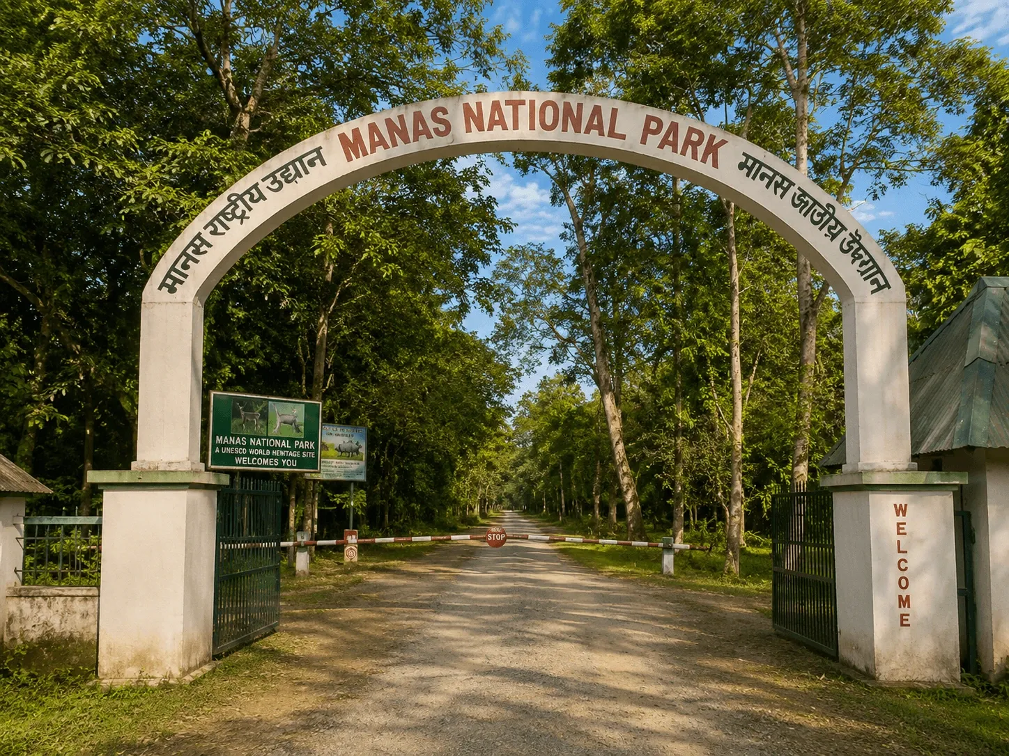 Manas National Park landscape