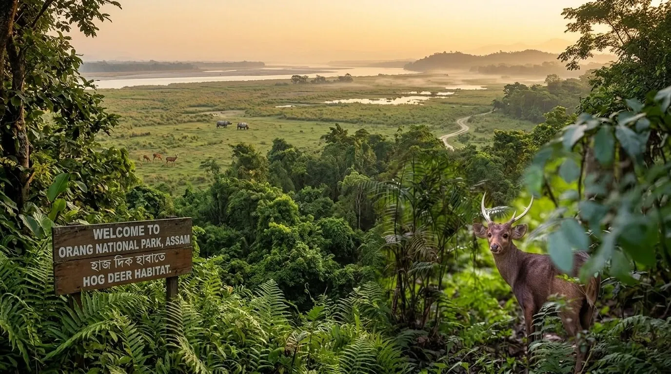 Orang National Park landscape