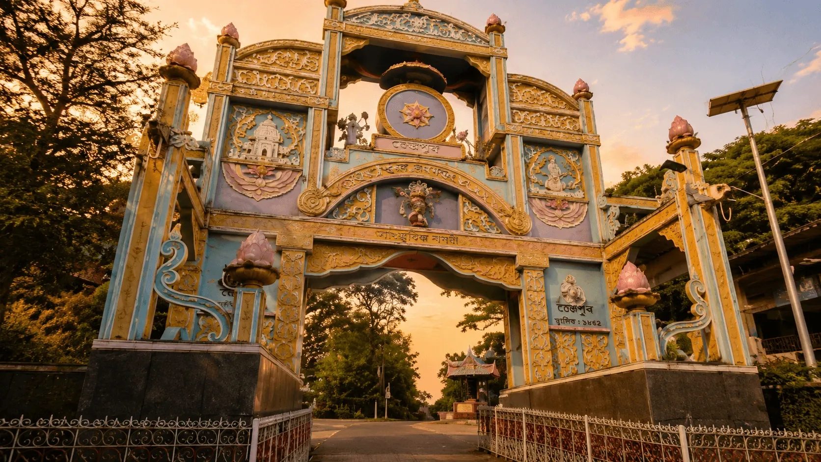 Tezpur heritage setting