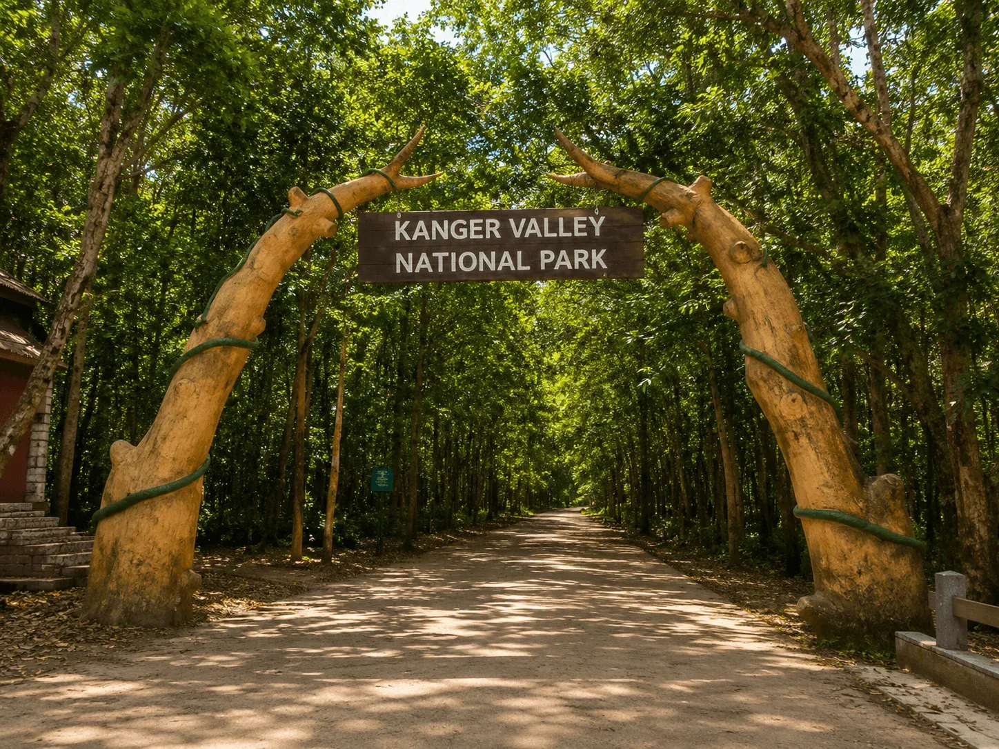 Kanger Valley National Park — dense forest and Kanger River in Bastar, Chhattisgarh